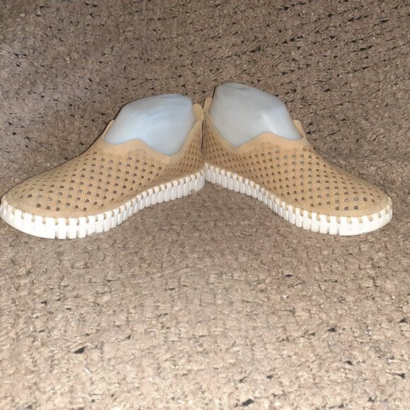 ILSE JACOBSEN-Tulip-Beige Nubuck-Sz 36-Excellent - Picture 4 of 8